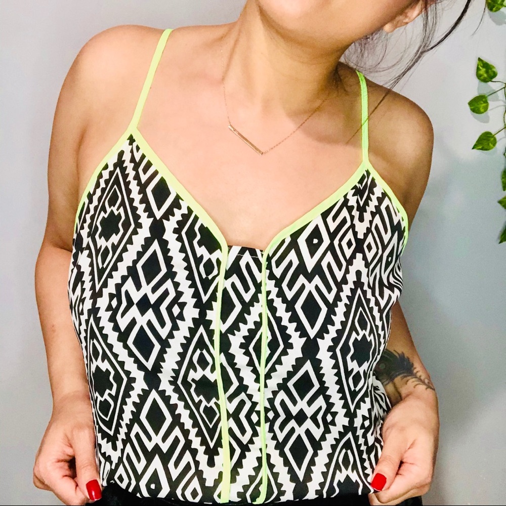 2 for $20 | Akira festival tribal print tank.